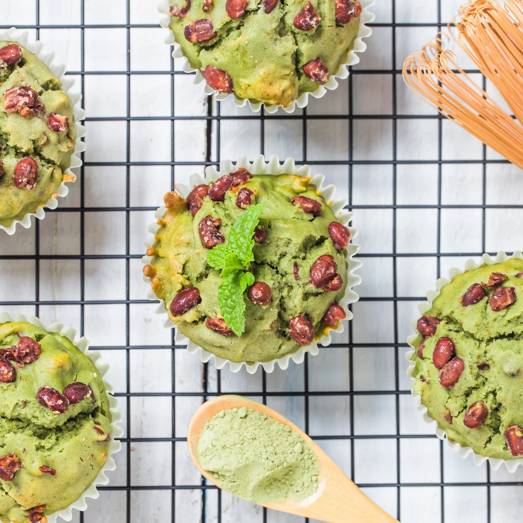 Fluffy Matcha Cupcakes (with a Focus Boost!)