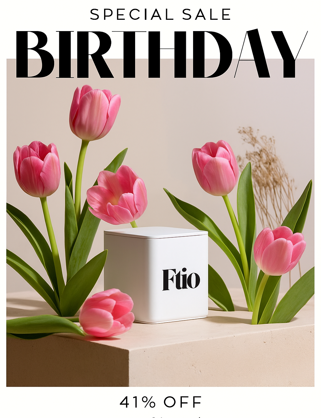 Bloom into beauty: Celebrating my birthday with 41% off