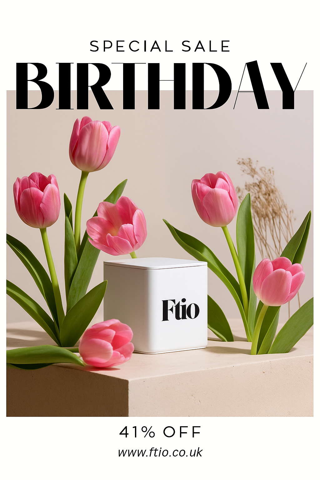 Bloom into beauty: Celebrating my birthday with 41% off